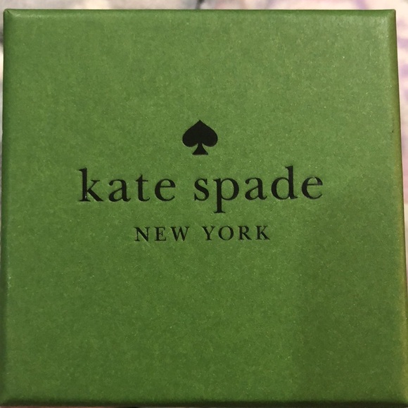 Kate Spade New York Women's Jet‎ Cubic Zirconia Bezel Stud Earrings new - Picture 9 of 13